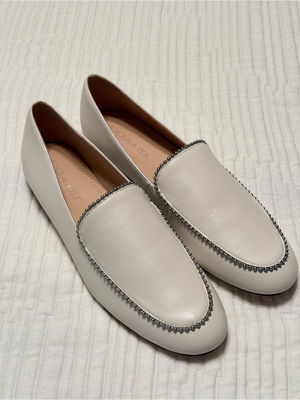 Coach Harper Beadchain Loafers Size 9.5 NEW!